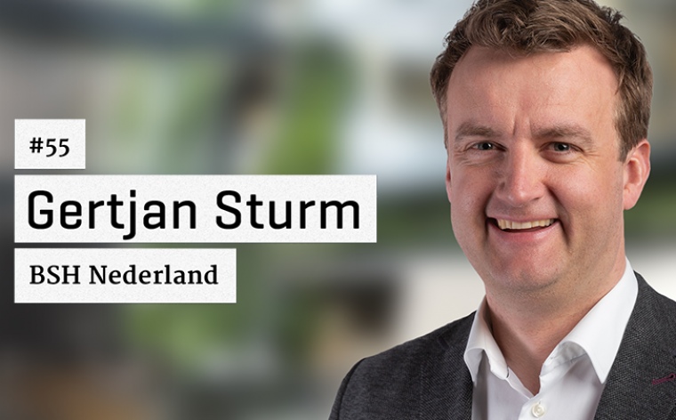 Gertjan Sturm (BSH Nederland) over customer journey en klantinzichten.